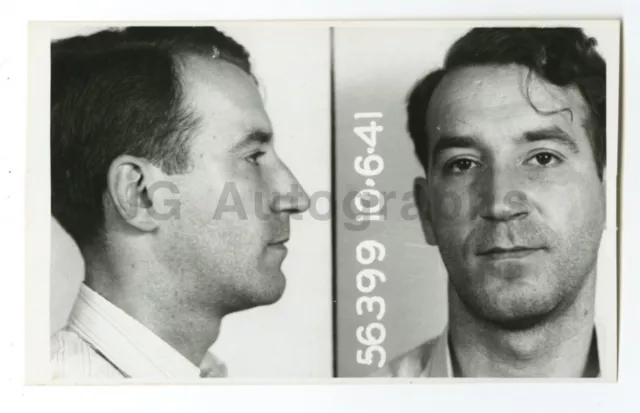 Early 20th Century Mug Shots - Unidentified Prison Inmate