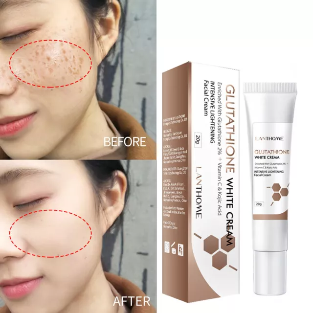 20ml Glutathione Fade Wrinkle Face Cream Portable Firming Lifting for Skin Care 3