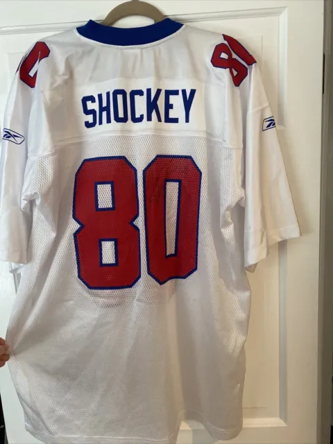 Autographed NY Giants Jeremy Shockey Jersey. Original Tags, Never Worn! Ungraded
