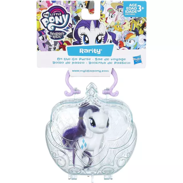 My Little Pony On-the-go Purse Rarity sac à main et figurine