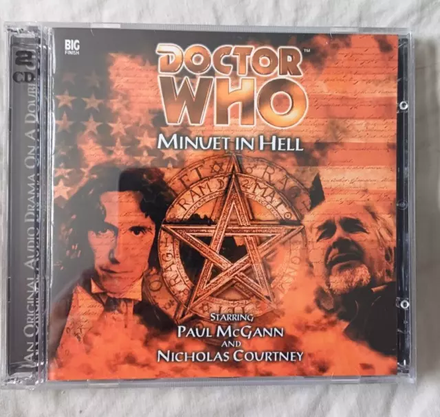 DOCTOR WHO MINUET IN HELL Big Finish Audio CD Paul McGann #19 - DISCS MINT