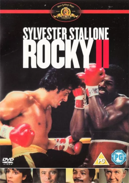 Rocky Ii 2 Sylvester Stallone Talia Shire Warner Uk Dvd New And Sealed