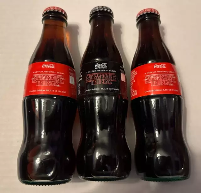 Stranger Things New Coke Coca Cola 1985 Limited Edition Collectors Edition Glass