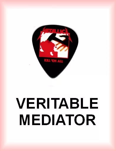 Mediator Metallica À VENDRE! - PicClick FR