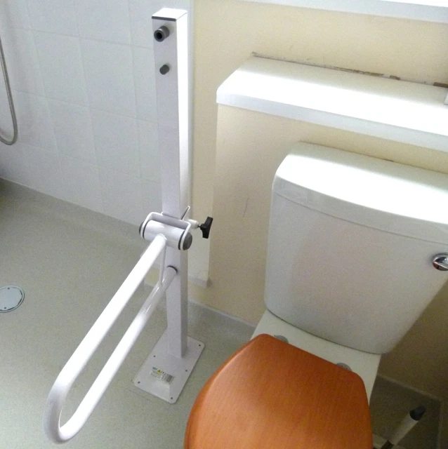 Totalmente Nuevo NRS Estándar Piso fijo Soporte de inodoro Riel 55 m de Longitud.
