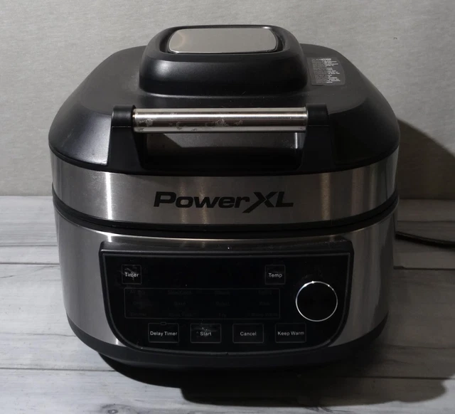 POWERXL GRILL AIR Fryer Combo 12in1 (6QT) MFCAF6 *WORKS* 35.99