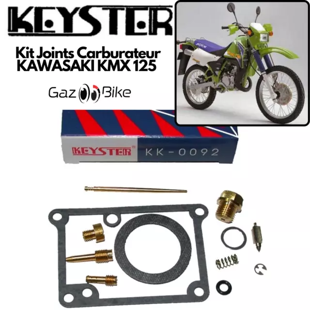 KAWASAKI KMX 125 de 1991 à 2003 Kit Joint Carburateur Complet KEYSTER KK-0092