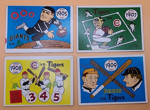 1970 Fleer Laughlin World Series 39 Card Lot Babe Ruth See Pics For Condition