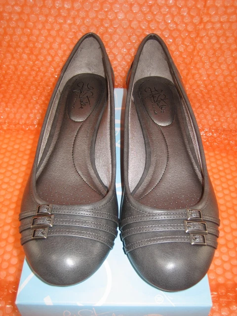 LIFESTRIDE FARROW GREY Pump Low Wedge Heel Slip On Womens Shoes Size 11M 18.00 PicClick