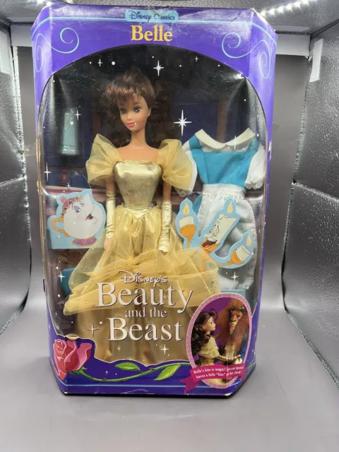 Vintage Disney's Classics Beauty and the Beast Belle Doll by Mattel 1991