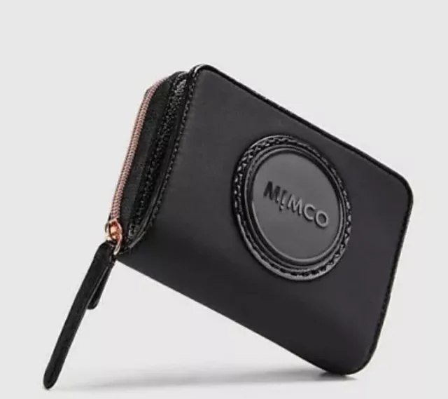 MIMCO Serenity Medium Neoprene Pouch Wallet Clutch Purse Black •  RRP $99