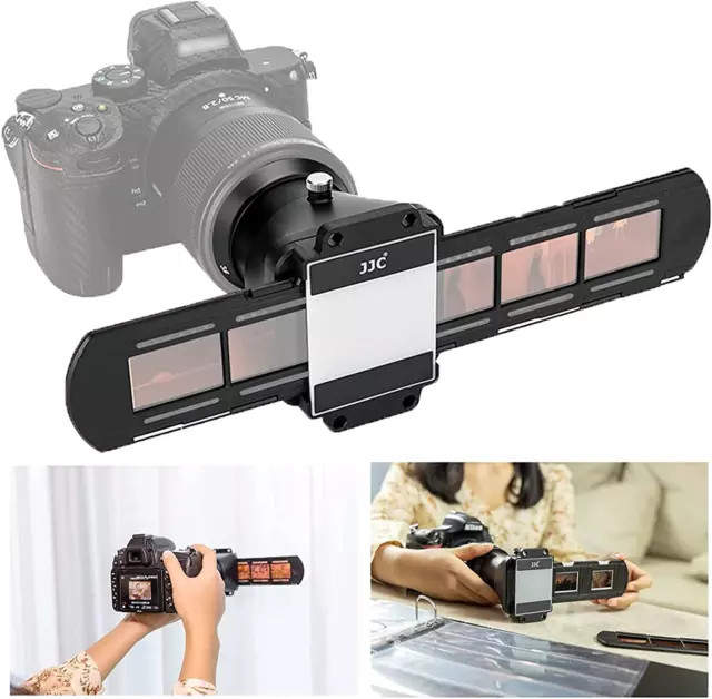 JJC 35Mm Film Negative Scanner,Film Digitizing Adapter with LED Light Set,35M...
