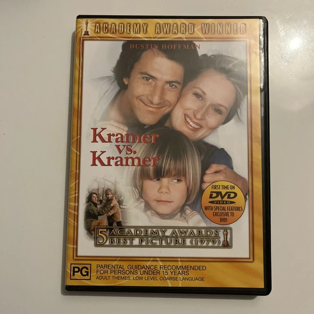 KRAMER VS KRAMER (DVD, 1979) Dustin Hoffman, Meryl Streep Region 4 $11. ...