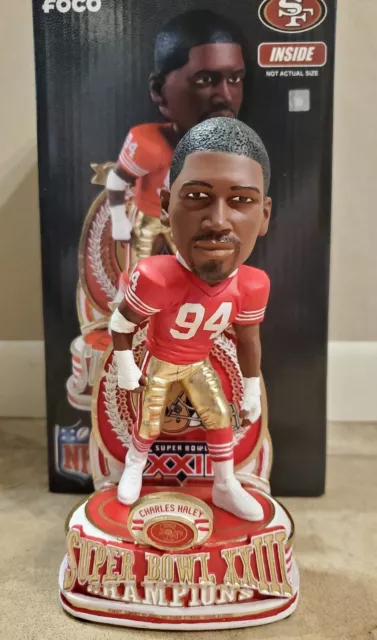 #56/223 Charles Haley San Francisco 49ers Super Bowl XXIII Champions Bobblehead