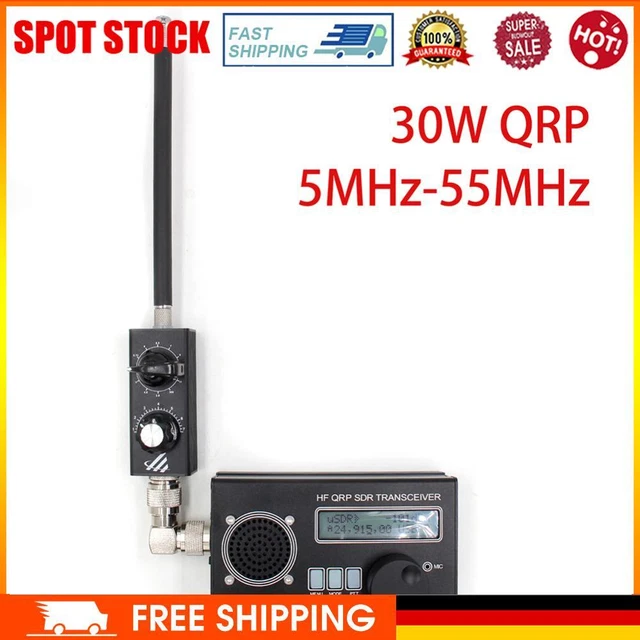 Antenna a onde corte 5 MHz-55 MHz QRP banda completa 20 W antenna a onde corte per UHF VHF