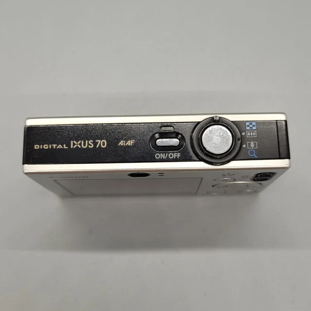 Canon PowerShot SD1000 IXUS 70 7,1 megapixel fotocamera digitale compatta argento testato 3