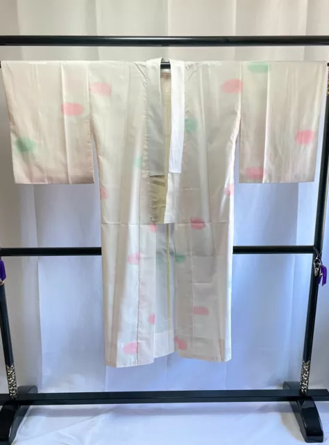 Vintage Japanese Juban kimono - Women's NagaJuban Kimono Robe