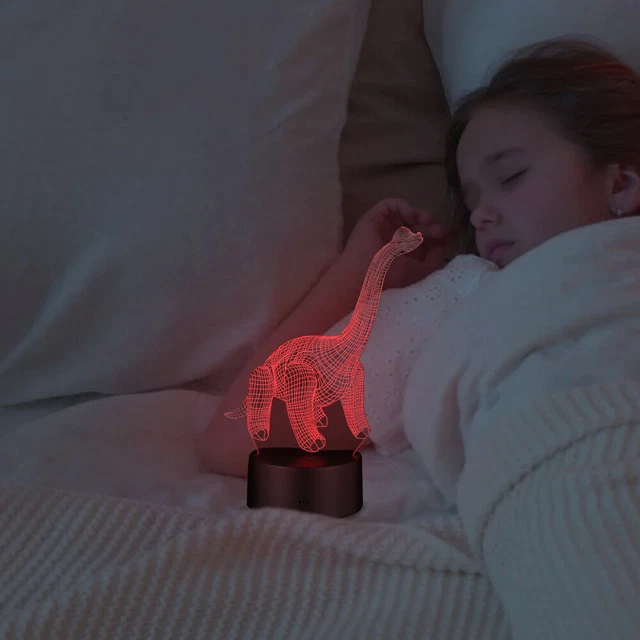 NIGHT LIGHT HOME Decoration Lights for Kids Baby 3D Dinosaurshaped £13