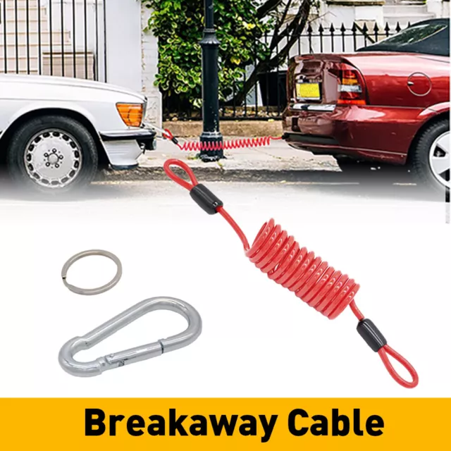 6 Foot Breakaway Trailer ???Trailer Cable Safety Rope Trailer Anti-Lost & Cable