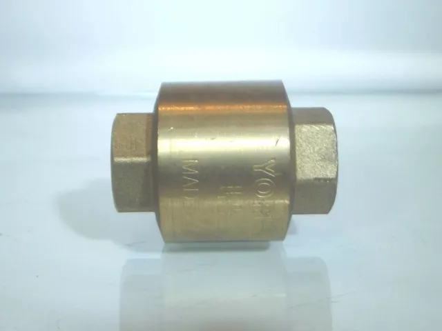 1/2 Bsp Female/ Female Non return Valve in Brass                            b228