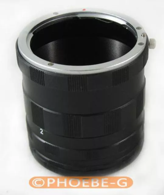 Macro Extension Tube Ring For CANON EOS EF DSLR & SLR