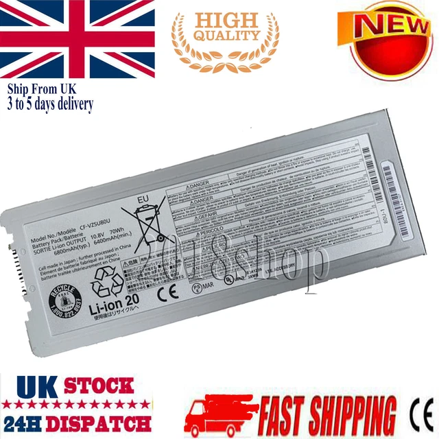 7XINbox CF-VZSU83U 10.8V 94Wh 9300mAh Batterie de Remplacement pour Panasonic CF-C2 CF-VZSU80U CF-VZSU82U CF-VZSU83U