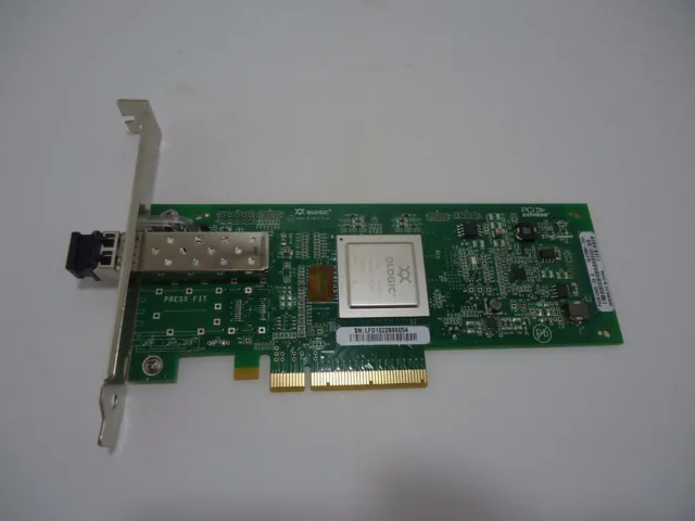 Dell QLogic Fiber Channel Card QLE2560-DEL PX2810403-26 6H20P PCIe x8 8GB HBA