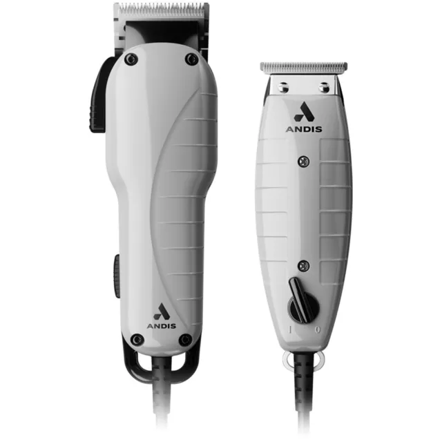 Andis Professional Barber Combo Powerful Clipper + T-Outliner Hair Trimmer 66615