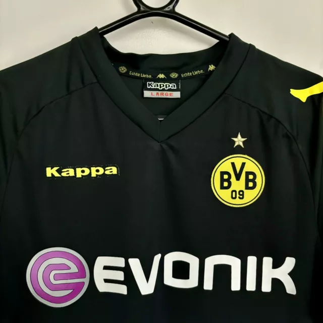 Borussia Dortmund Football Shirt 20111/12 Away - LEWANDOWSKI #9 (L) 3