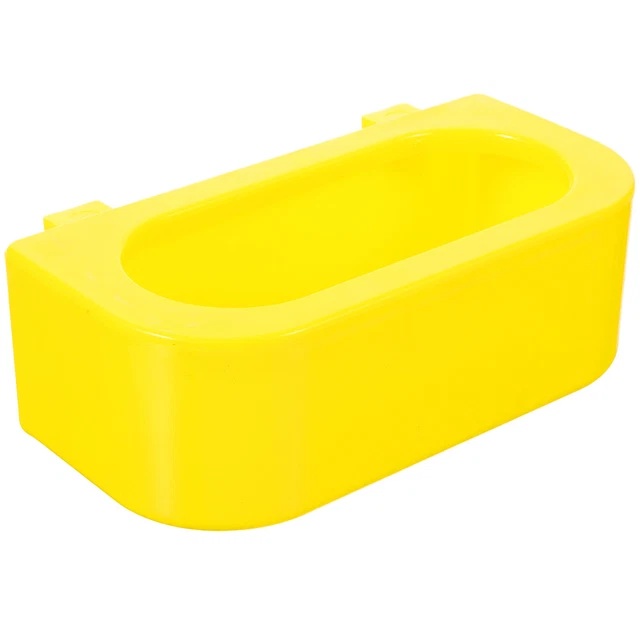Alimentador de loros alimentador de animales pequeños loro jaula adjunta lavabo de alimentación loro