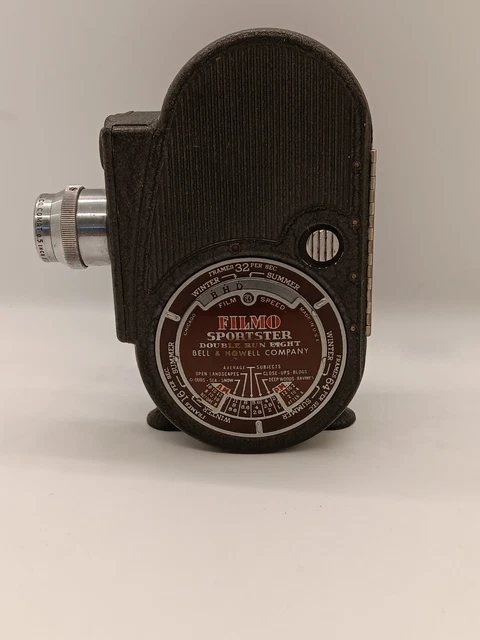 Caméra Film Bell & Howell Filmo Autoload 16mm Avec Objectif Ansix 1/2.5 USA