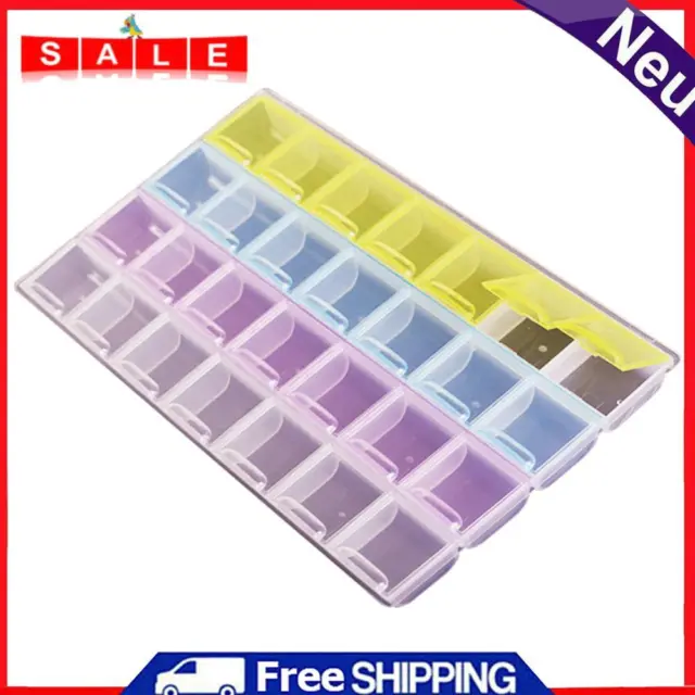 24/60x Diamond Painting Drill Storage Bottles Bead Container Box DIY  Accessories