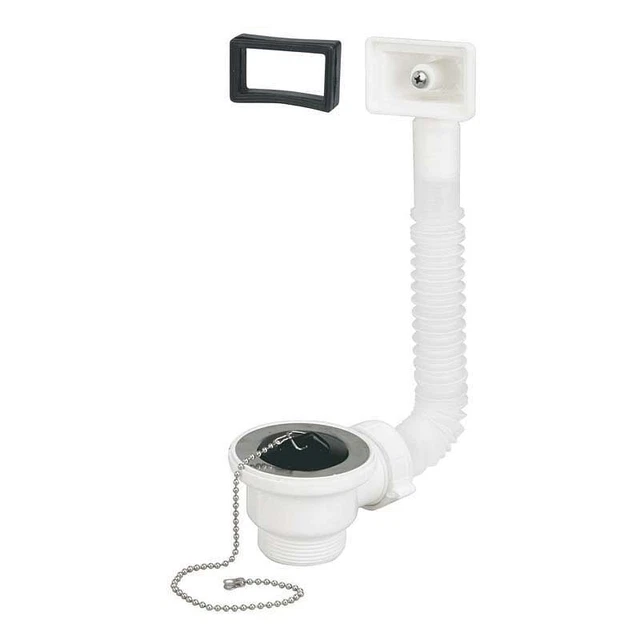 GOPLAST Piletta lavello con t/pieno e tappo a catenella