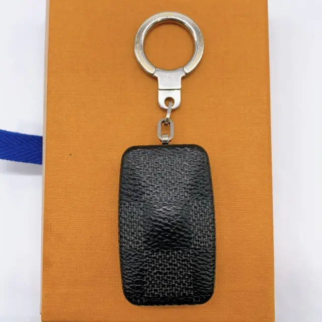 LOUIS VUITTON MP2071 Supreme Monogram Bag Charm Key Holder Metal Brown