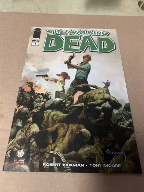 WALKING DEAD #1 St Louis 2013 Wizard World Comic Con Exclusive Variant Suydam