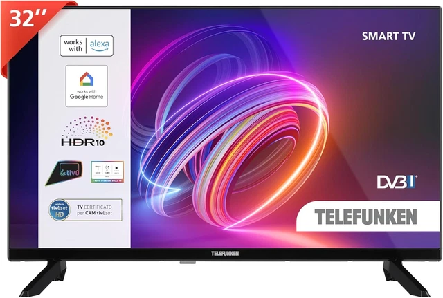 TV Telefunken | Smart TV, 32 e 43 TV Telefunken | Smart TV, 32 e 43
