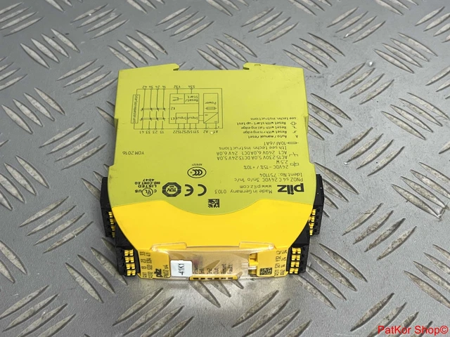 Pilz PNOZ s4 C 24VDC 3n / o 1n / c 751104 / # J PKL 10210