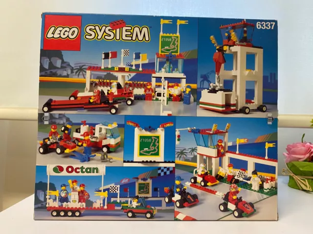 LEGO SYSTEM  6337 Anno 1996 Classic Town "FAST TRACK FINISH"  MISB  Raro