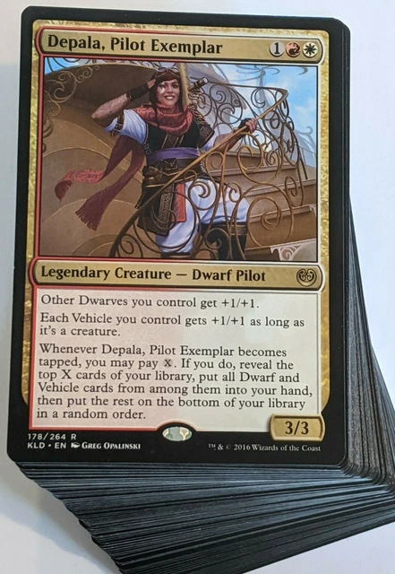 CUSTOM COMMANDER DECK*** Depala - Vehicle & Dwarf Tribal - EDH MTG Magic  Card $24.50 - PicClick