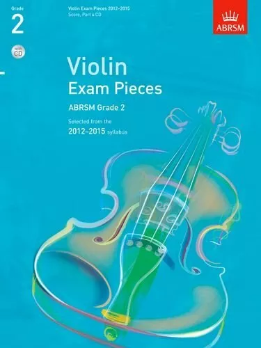 Violin Exam Pieces 2012-2015, ABRSM Grade 2, Score, Part & C by ABRSM 1848493193