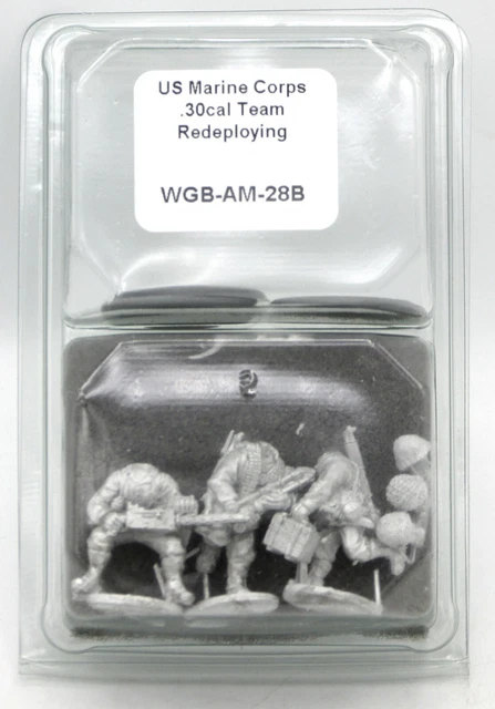 Bolt Action WGB-AM-28B US Marine Corps .30cal Team Redeploying (WW2) USMC MMG Bolt Action WGB-AM-28B US Marine Corps .30cal Team Redeploying (WW2) USMC MMG