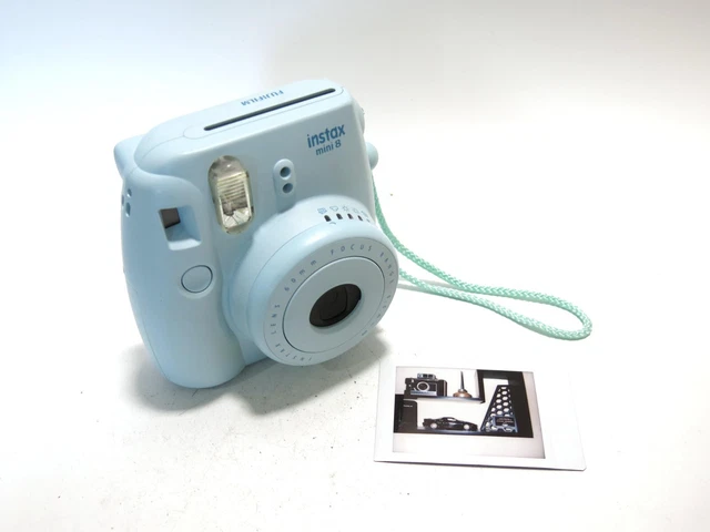 Excellent Condition Fujifilm Instax Mini 8 Instant Film Camera - Film Tested
