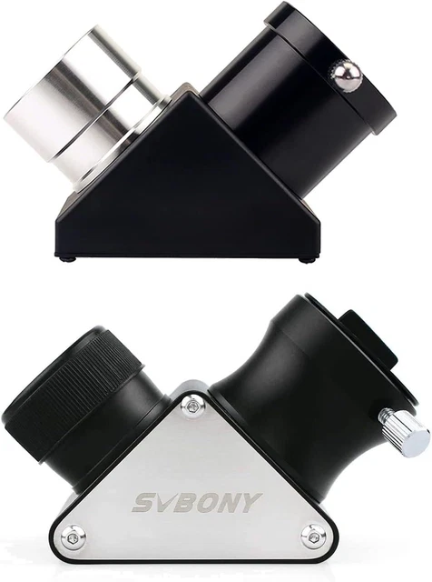 SVBONY 1.25" Telescope Accessory Bundle: Diagonal Mirror for