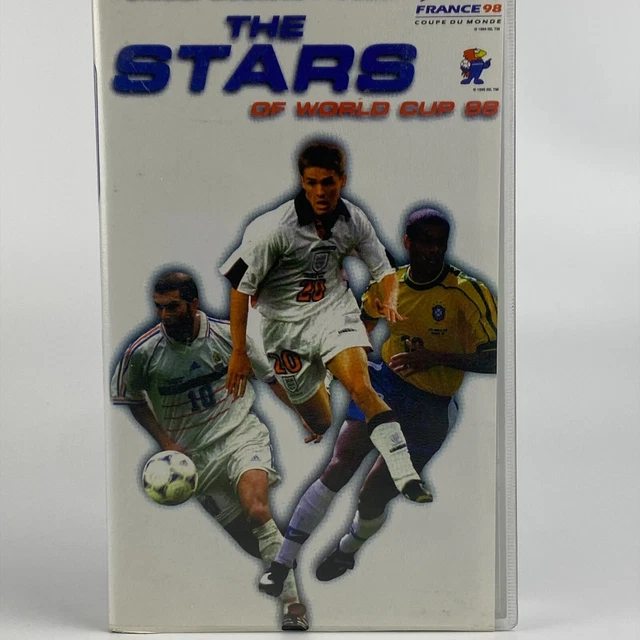 Soccer World Cup VHS 'The Stars Of World Cup 98' Sports Memorabilia