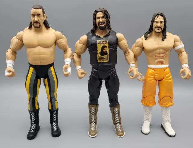 WWE Jakks Classic Superstars 3-Pack Terry Funk Cactus Jack Sabu WWF ECW HARDCORE