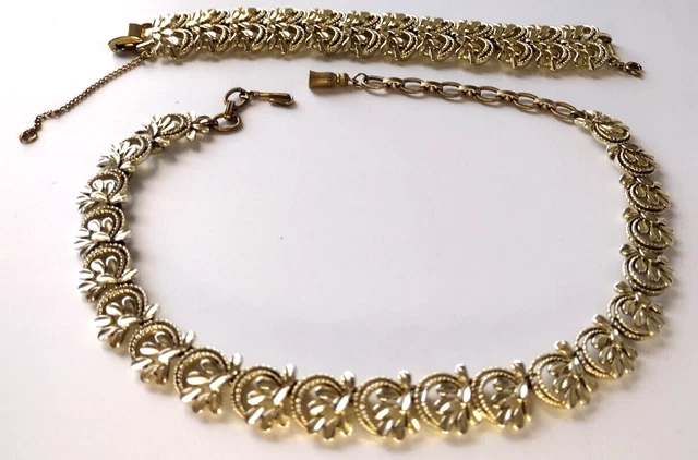 Vintage Coro Pegasus Choker and Bracelet Vintage Coro Pegasus Choker and Bracelet