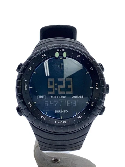 Suunto core all black military shop outdoor sports unisex watch ss014279010