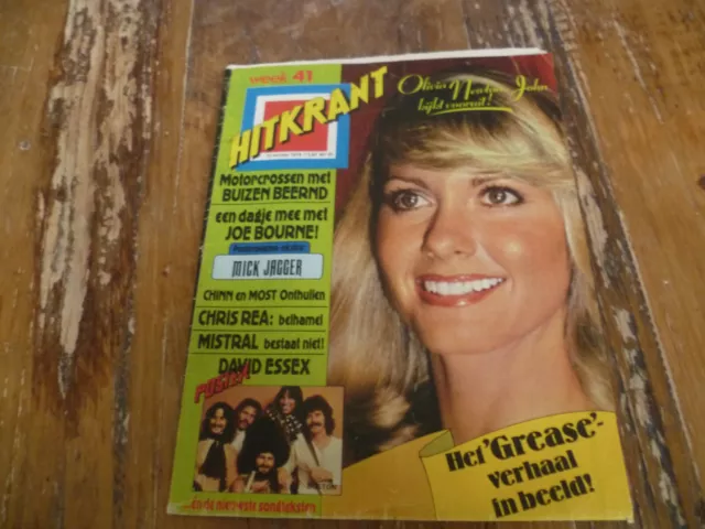 Hitkrant 1978: Olivia Newton John/Boston/Grease/Normaal/Rolling Stones/Essex