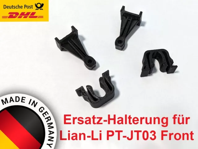 4x Halteclip Clip Supporto per Frontale Pannello Alloggio Lian-Li Lianli PT-JT03