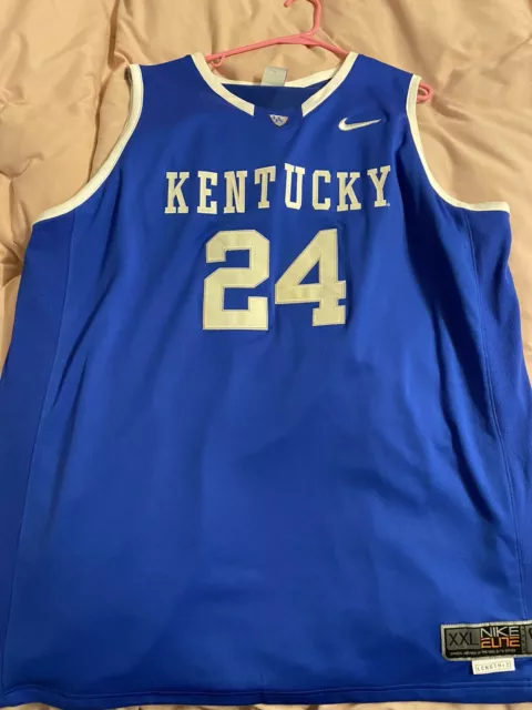Nike, Shirts, Mens Anthony Davis Kentucky Nike Elite Stitched Limited Basketball  Jersey